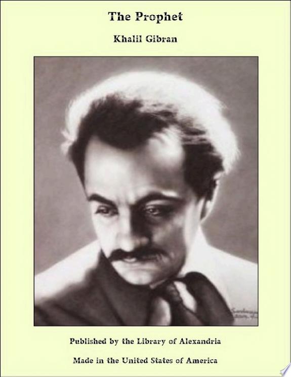 The Prophet by Khalil Gibran book cover