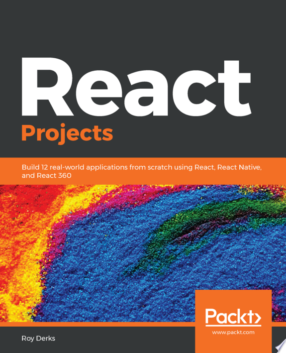 React Projects by Roy Derks book cover