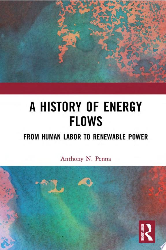 A History of Energy Flows by Anthony N. Penna book cover