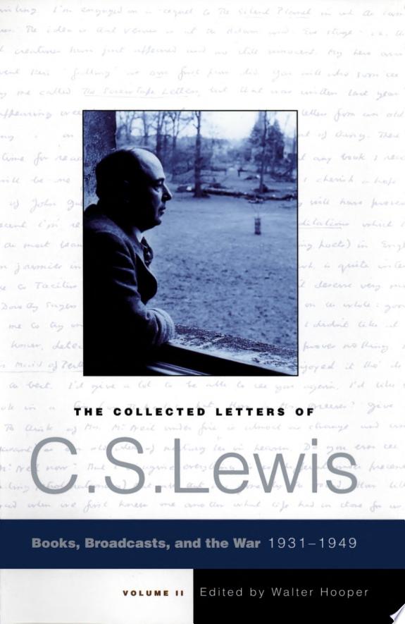 The Collected Letters of C.S. Lewis by C. S. Lewis book cover