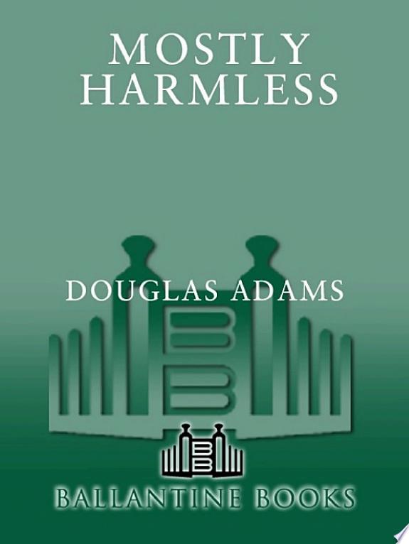 Mostly Harmless by Douglas Adams book cover