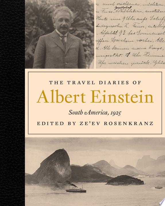 The Travel Diaries of Albert Einstein by Albert Einstein book cover