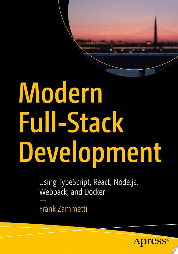 Modern Full-Stack Development by Frank Zammetti book cover