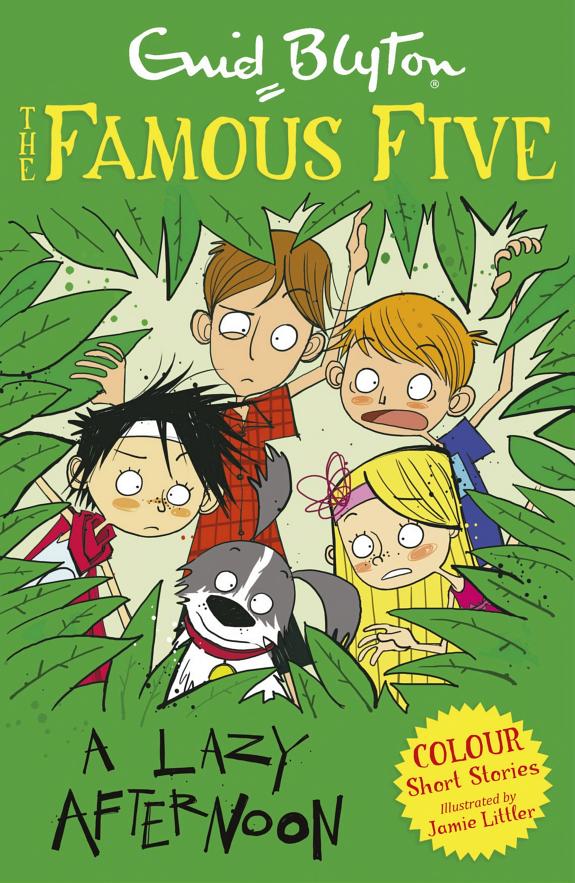 Famous Five Colour Short Stories: A Lazy Afternoon by Enid Blyton book cover