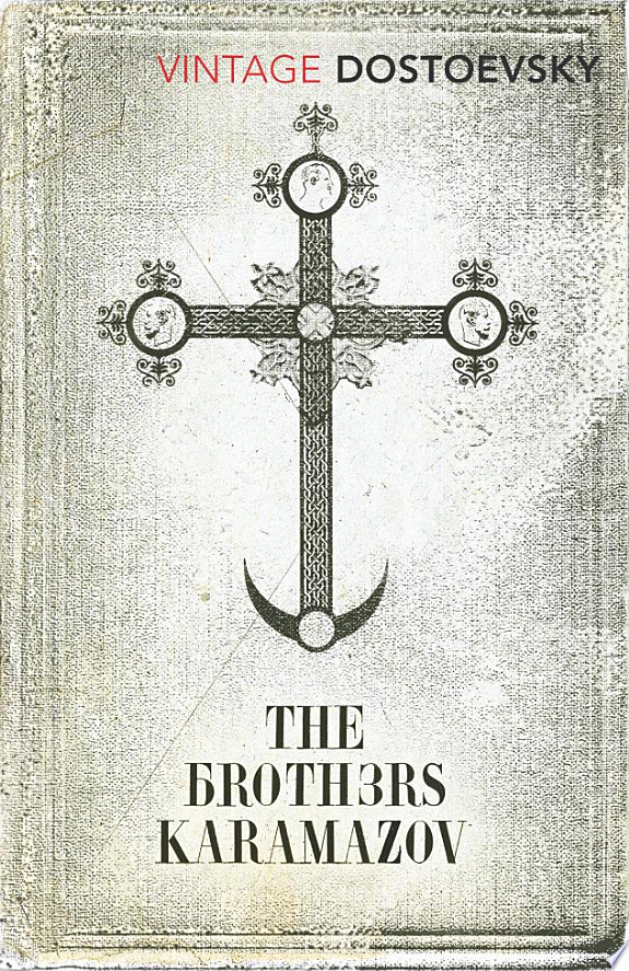The Brothers Karamazov by Fyodor Dostoevsky book cover