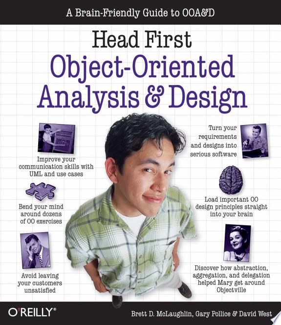 Head First Object-Oriented Analysis and Design by David West book cover