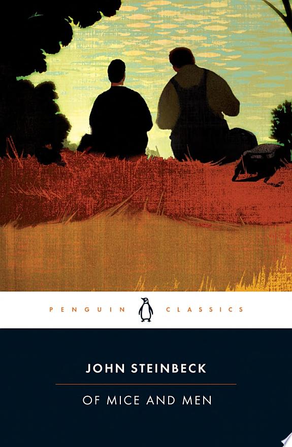 Of Mice and Men by John Steinbeck book cover