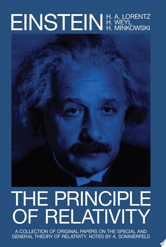 The Principle of Relativity by Albert Einstein book cover