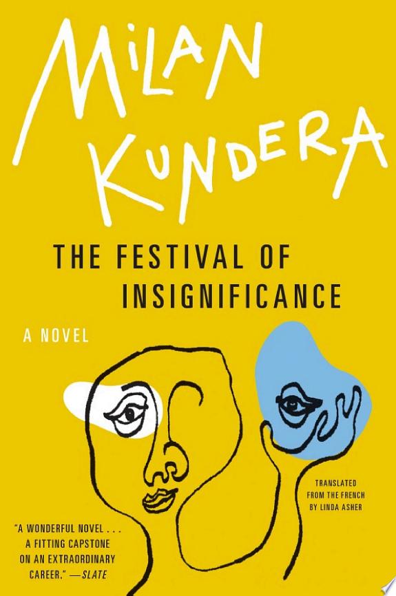 The Festival of Insignificance by Milan Kundera book cover