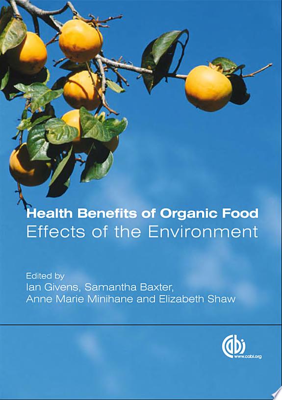 Health Benefits of Organic Food by Unknown author book cover