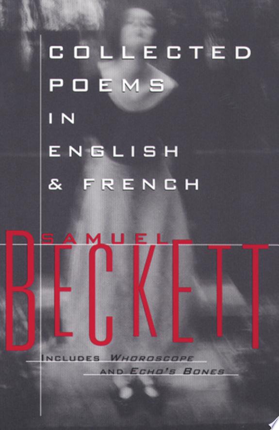 Collected Poems in English and French by Samuel Beckett book cover