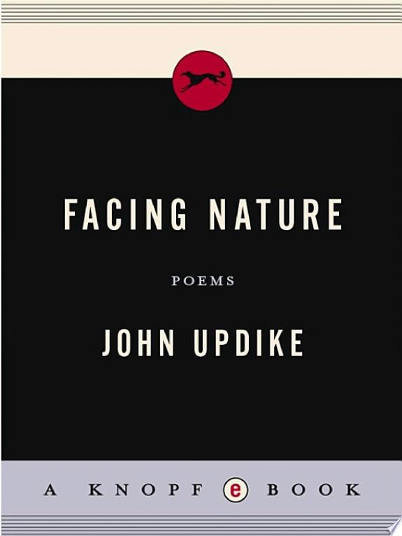 Facing Nature by John Updike book cover