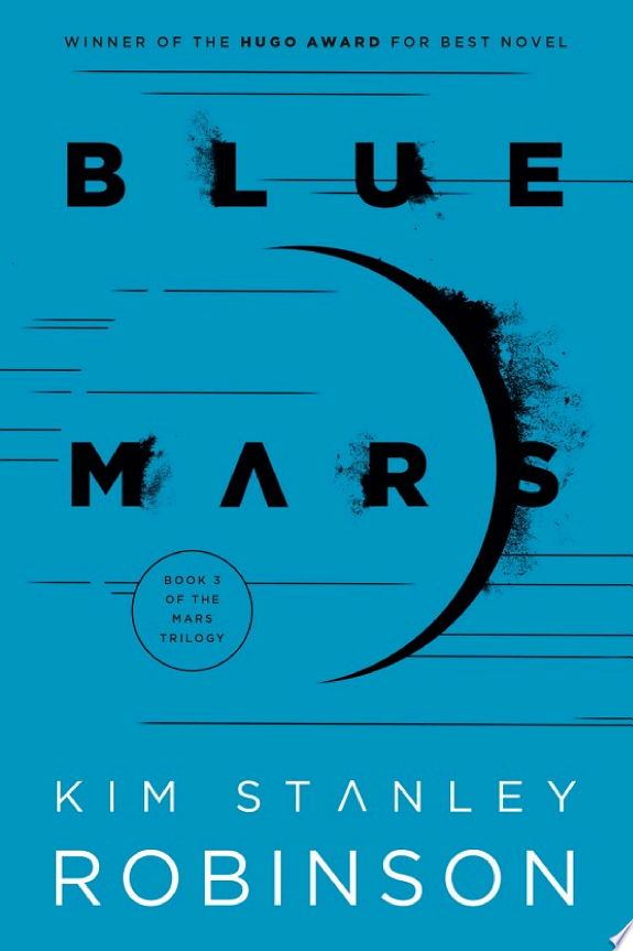 Blue Mars by Kim Stanley Robinson book cover