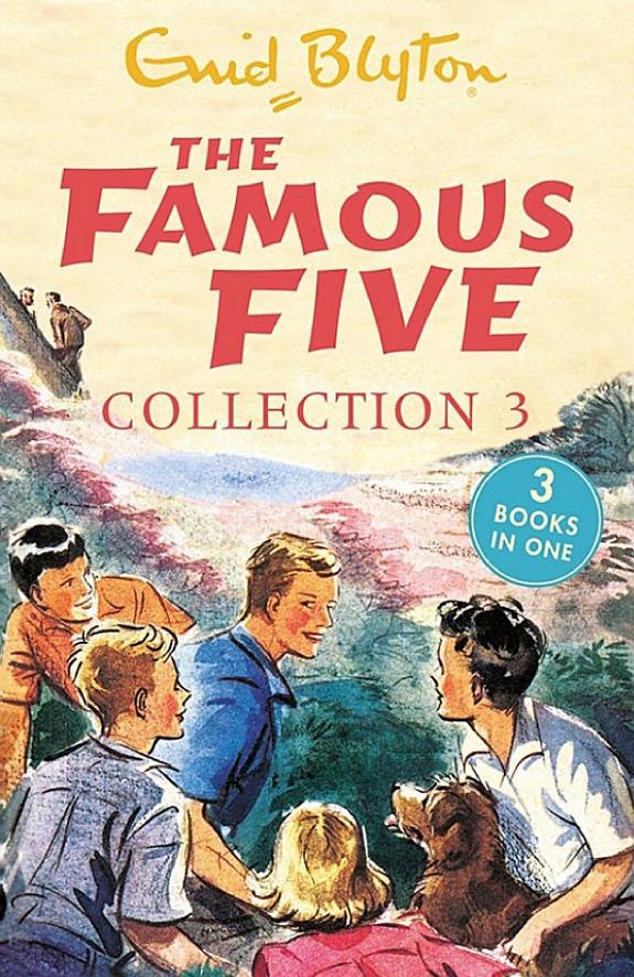 The Famous Five Collection 3 by Enid Blyton book cover