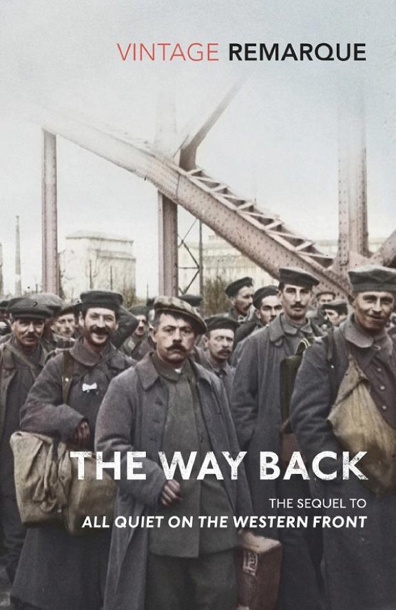 The Way Back by Erich Maria Remarque book cover