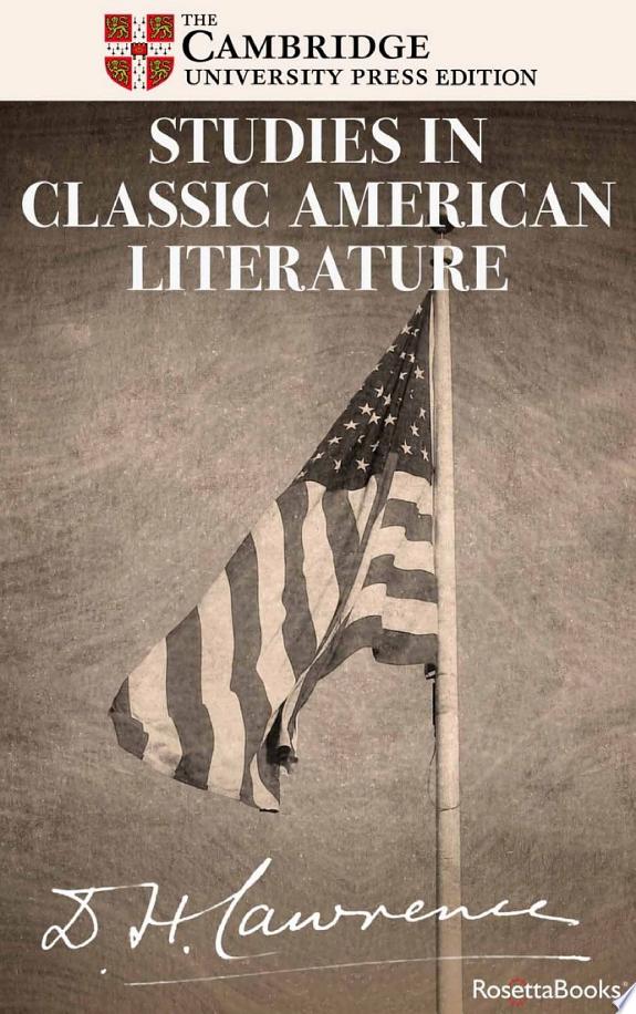 Studies in Classic American Literature by D.H. Lawrence book cover