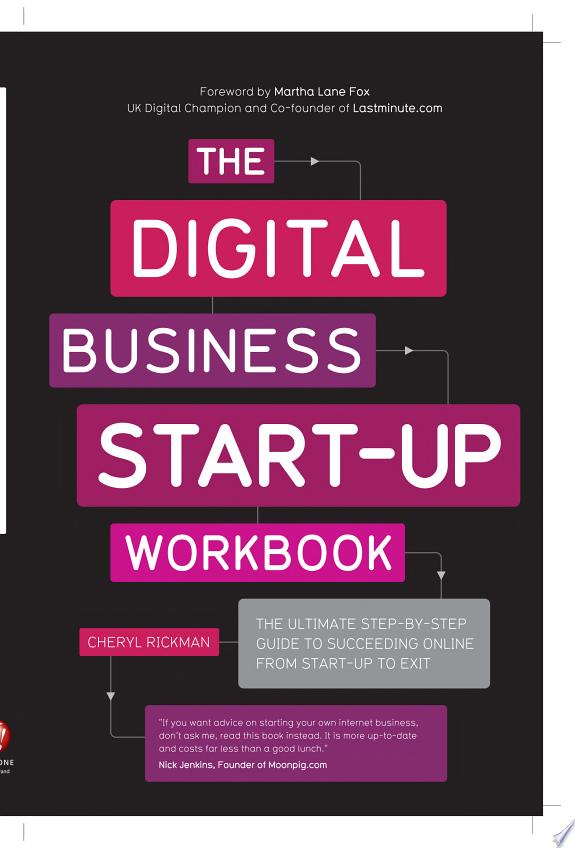 The Digital Business Start-Up Workbook by Cheryl Rickman book cover