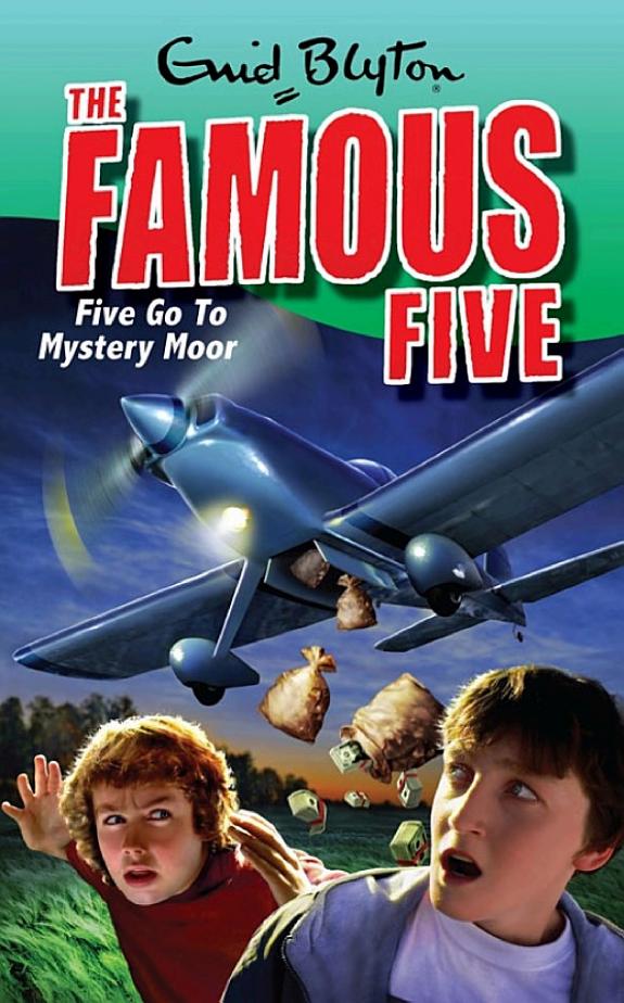 Famous Five: Five Go To Mystery Moor by Enid Blyton book cover
