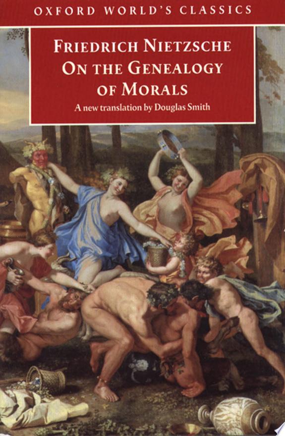 On the Genealogy of Morals by Friedrich Nietzsche book cover