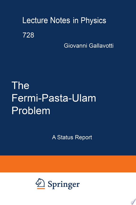 The Fermi-Pasta-Ulam Problem by Giovanni Gallavotti book cover