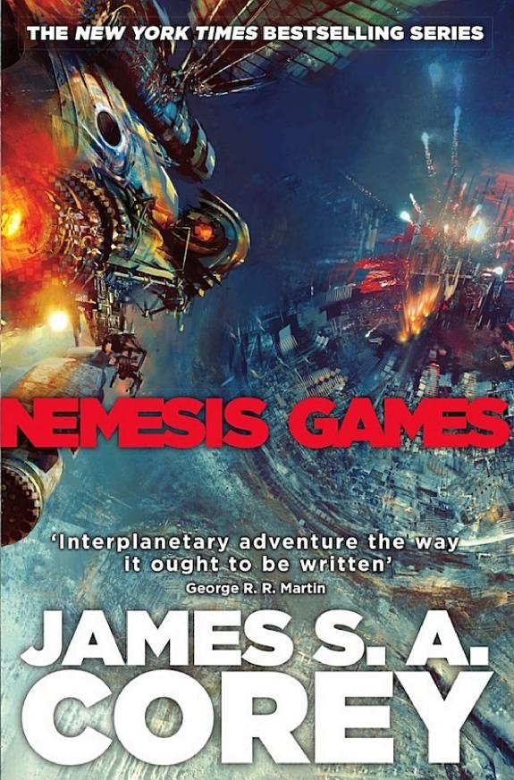 Nemesis Games by James S. A. Corey book cover