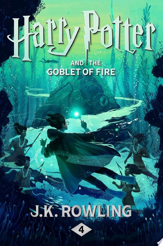 Harry Potter and the Goblet of Fire by J.K. Rowling book cover