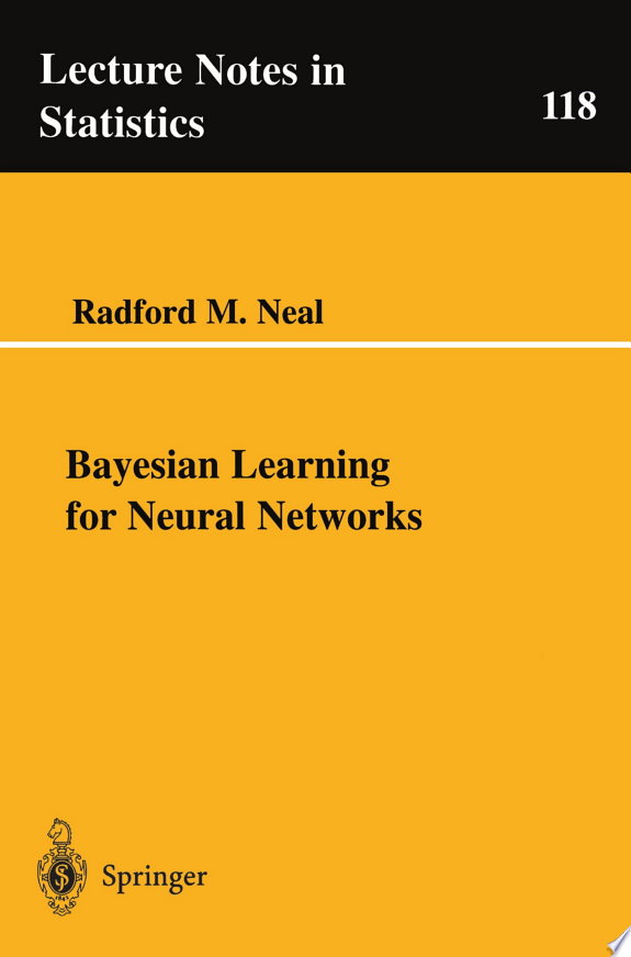 Bayesian Learning for Neural Networks by Radford M. Neal book cover
