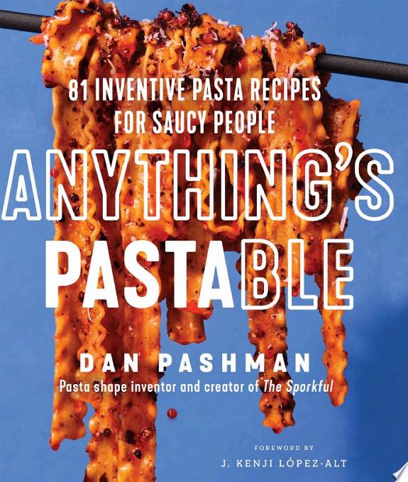 Anything's Pastable by Dan Pashman book cover