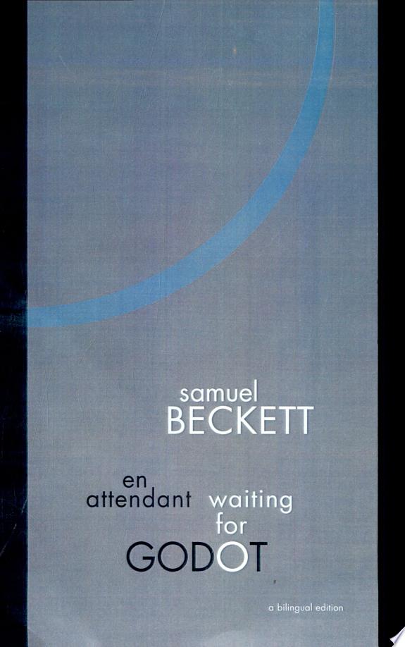 En Attendant Godot by Samuel Beckett book cover