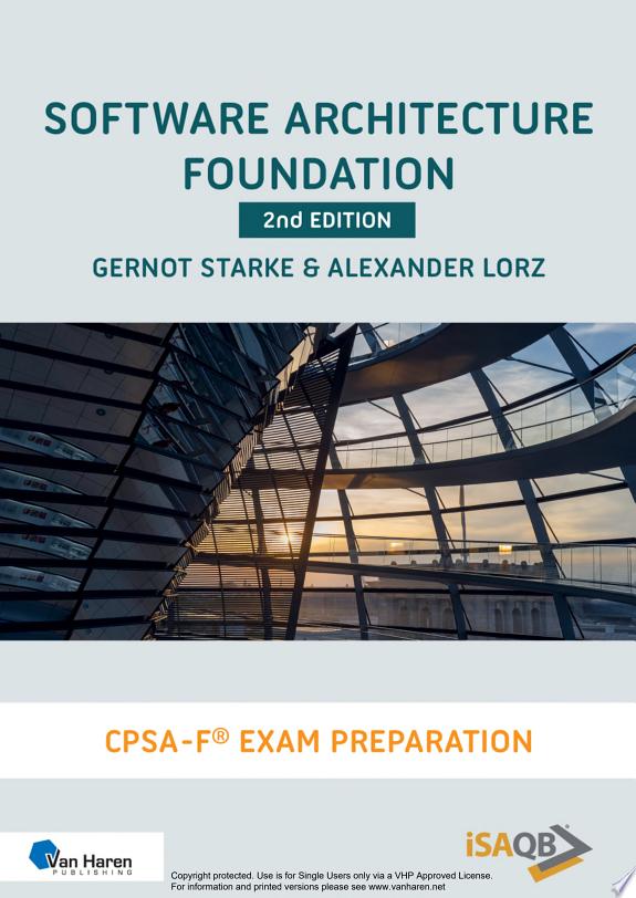 Software Architecture Foundation - 2nd edition by Alexander Lorz book cover
