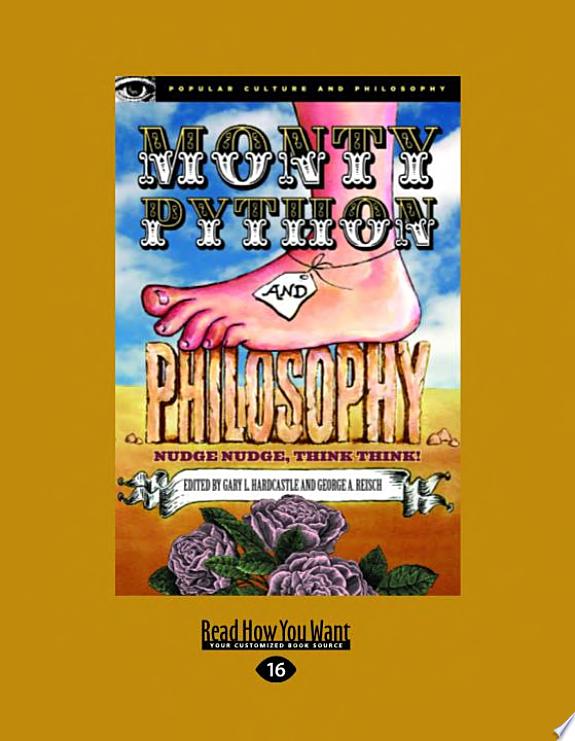 Monty Python and Philosophy by Gary L. Hardcastle book cover
