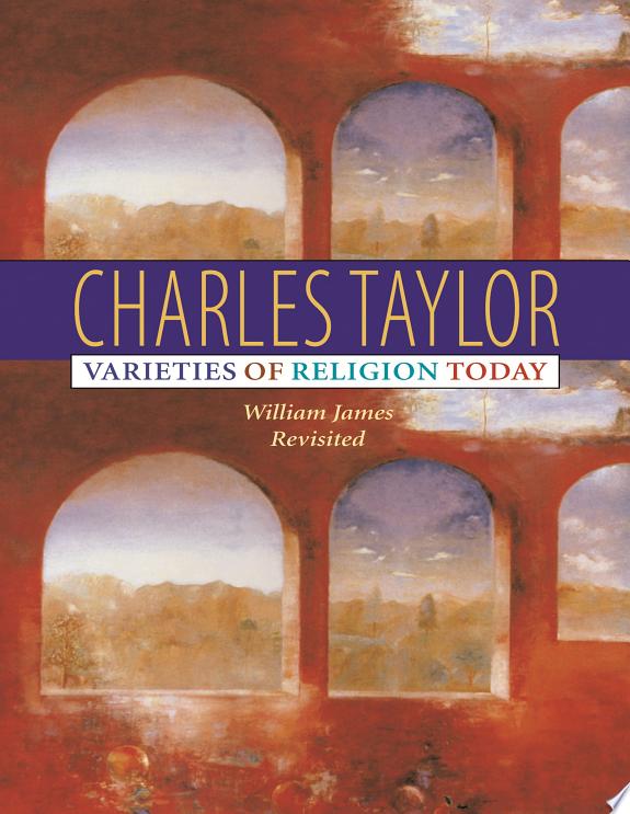 Varieties of Religion Today by Charles Taylor book cover