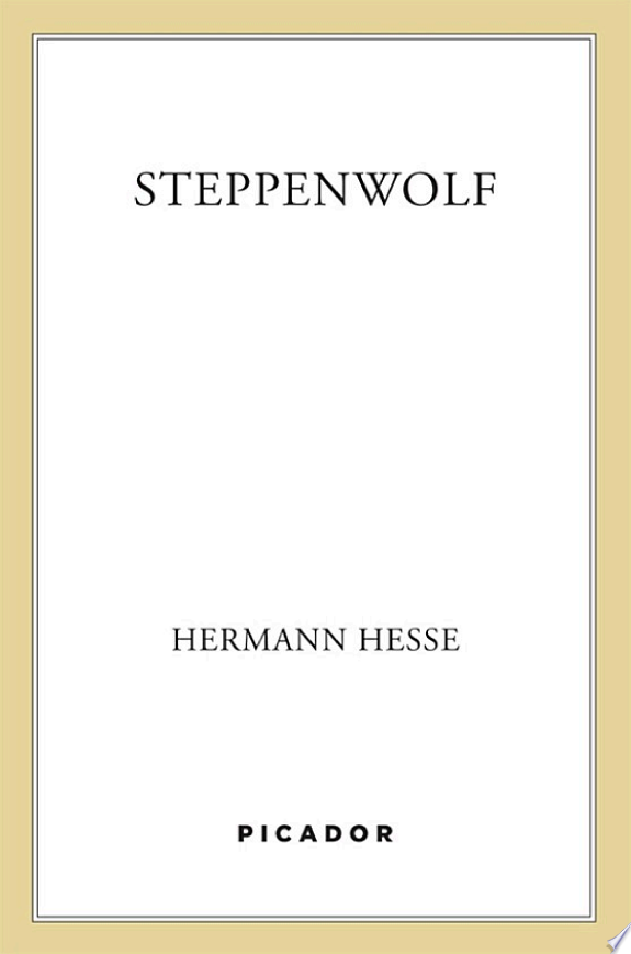 Steppenwolf by Hermann Hesse book cover
