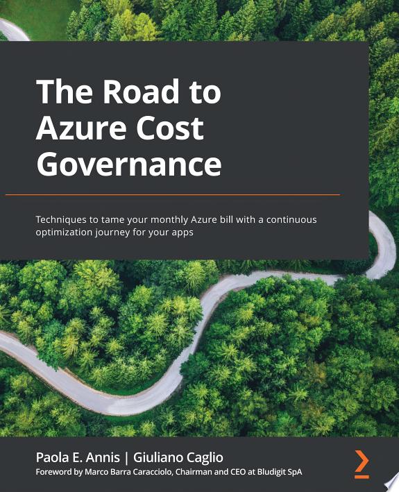 The Road to Azure Cost Governance by Paola Annis book cover