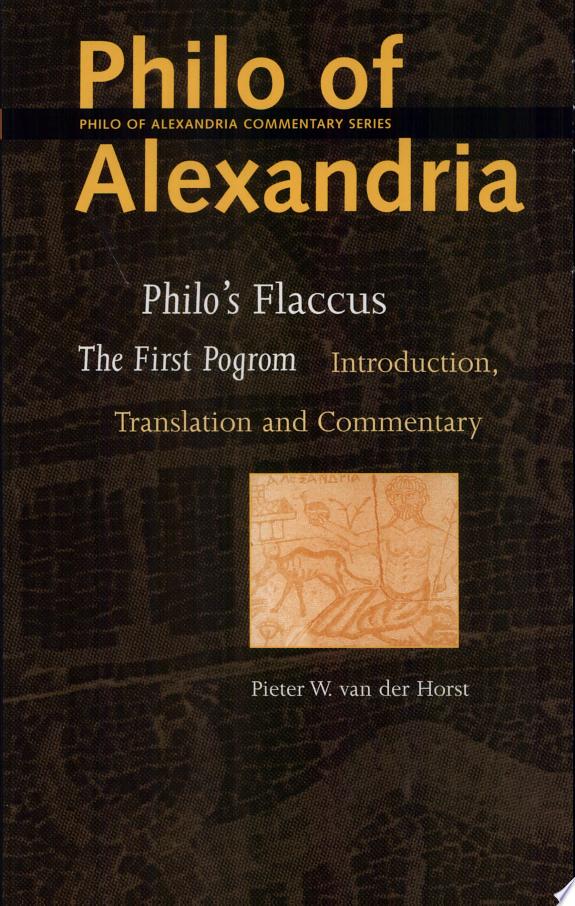 Philo's Flaccus by Philo (of Alexandria.) book cover