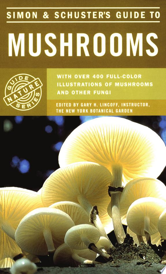 Simon & Schuster's Guide to Mushrooms by Giovanni Pacioni book cover