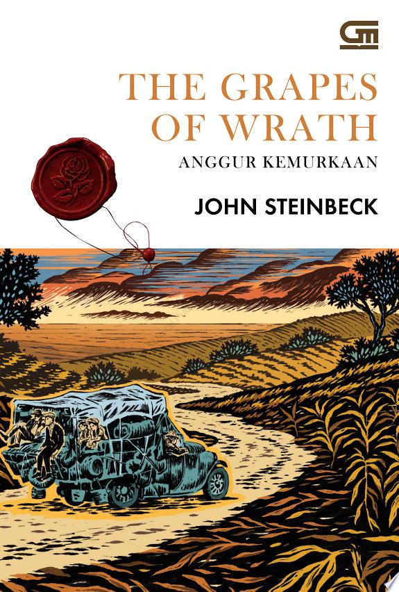 Anggur Kemurkaan (The Grapes of Wrath) by John Steinback book cover