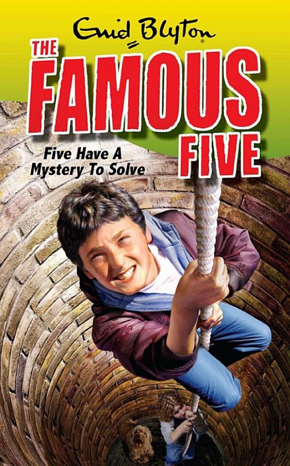 Five Have A Mystery To Solve by Enid Blyton book cover