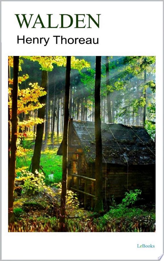 Walden by Henry David Thoreau book cover