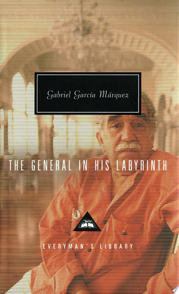 The General in His Labyrinth by Gabriel García Márquez book cover