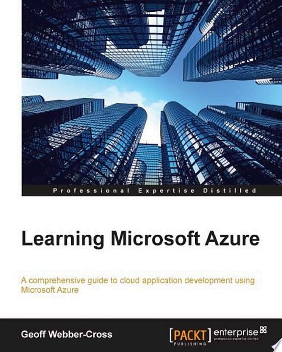 Learning Microsoft Azure by Geoff Webber Cross book cover