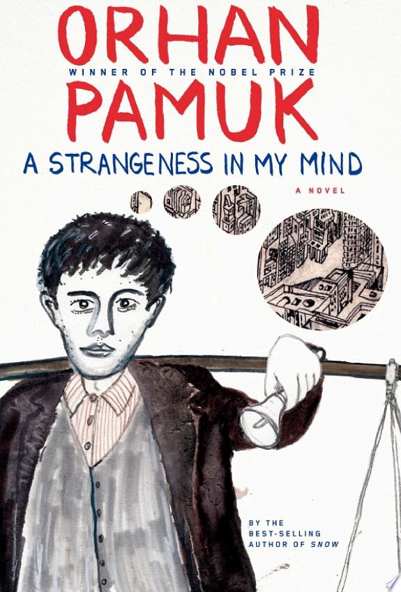 A Strangeness in my Mind by Orhan Pamuk book cover