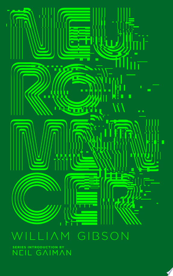 Neuromancer by William Gibson book cover