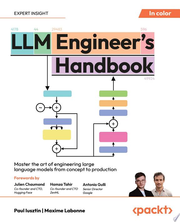 LLM Engineer's Handbook by Maxime Labonne book cover