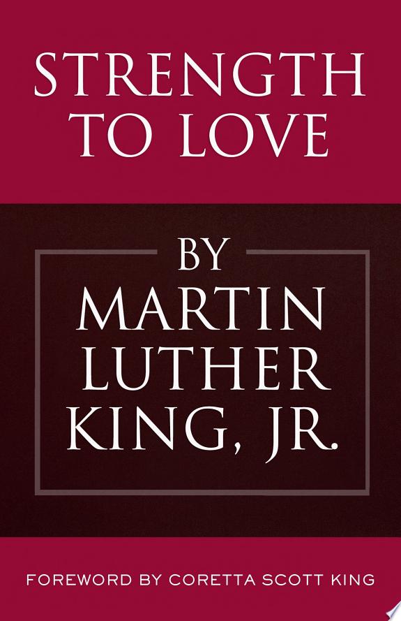 Strength to Love by Martin Luther King, Jr. book cover