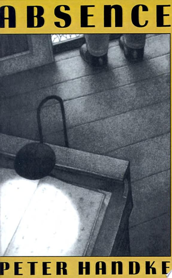 Absence by Peter Handke book cover