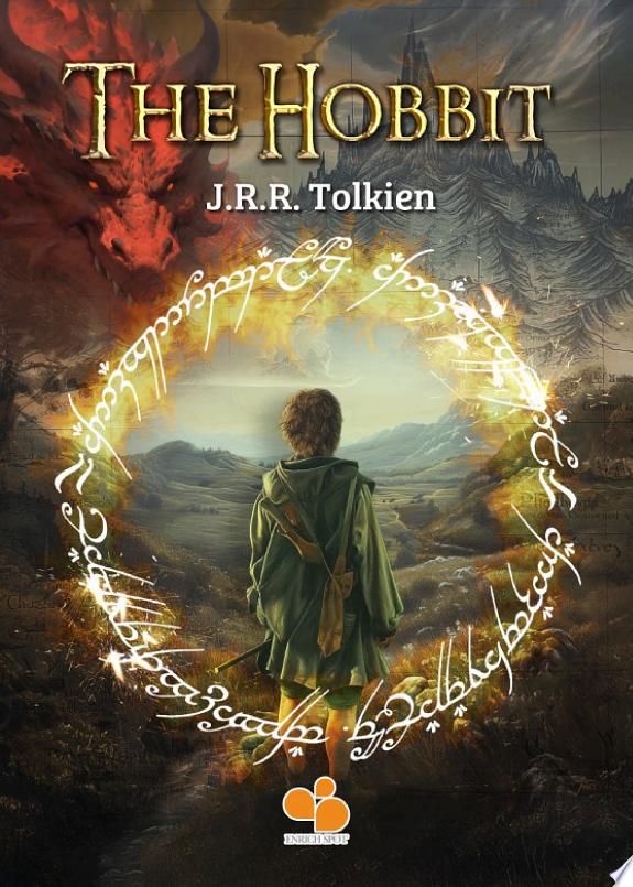 The Hobbit by J.R.R Tolkien book cover