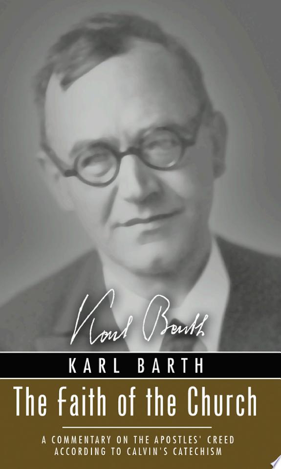 The Faith of the Church by Karl Barth book cover