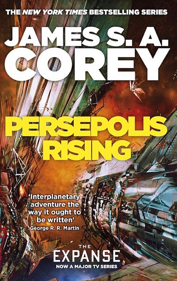 Persepolis Rising by James S. A. Corey book cover