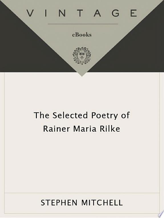 The Selected Poetry of Rainer Maria Rilke by Rainer Maria Rilke book cover